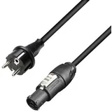 Cables 8101 TCON 0300 napajalni kabel CEE 7/7 na Neutrik powerCON TRUE1 TOP 3 m 8101 TCON 0300 hladne naprave kabel črna 3 m, (20519055)
