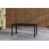 Venture Home Giardini pravokutni vrtni blagovaonski stol 150 × 85 cm, crni | shoptok.hr