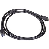 Akyga USB kabel USB-A vtič\, USB-mikro-B 3.0 vtič 1.80 m črna AK-USB-13, (20578063) | Shoptok.si