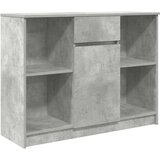  Komoda s ladicama beton siva 101x35x76 cm konstruirano drvo | Eponuda.com