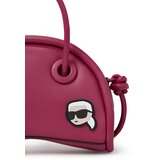 Karl Lagerfeld Ročna torbica bež / magenta / črna / bela | Shoptok.si