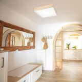  plafonsko svetlo natural square 4xE27/15W/230V 48x48 cm bor/bela | Eponuda.com