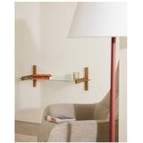 Kave Home Steklen element - polica 90x10 cm Sitra – | Shoptok.si