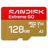 San Disk Extreme GO microSDXC 128 GB memorijska kartica, A2 V30, do 170 MB/s | shoptok.hr
