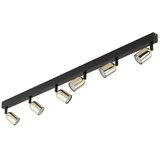  Stropno reflektorsko svetlo TOP 6xGU10/10W/230V crno/zlatno | Eponuda.com