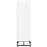  Visoka komoda sa staklenim vratima bijela 35 x 37 x 120 cm | Eponuda.ba