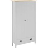  Garderobna omara z 2 vrati Hill bela 89x50x170 cm borovina, (20706193) | Shoptok.si