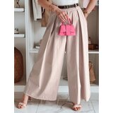 DStreet Spódnico-spodnie z paskiem FLOWES różowe | Shoptok.si