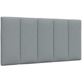 vidaXL Vzglavna stranica svetlo siva 100 cm blago Cene