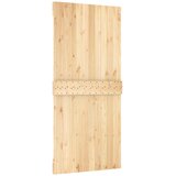  Klizna vrata 95 x 210 cm Čvrsta borovina (neobrađena) | shoptok.hr