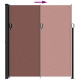  Bočna tenda na uvlačenje smeđa 220 x 600 cm | shoptok.hr