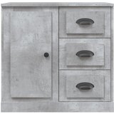  Komoda siva boja betona 70x35,5x67,5 cm od konstruiranog drva | Eponuda.com