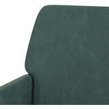  Klupa tamnozelena 108 x 79 x 79 cm baršunasta | shoptok.hr