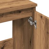 vidaXL Omarica za umivalnik artisan hrast 58x33x60 cm inženirski les Cene