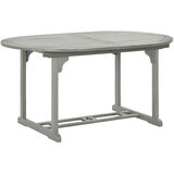  Vrtni stol sivi 200 x 100 x 75 cm od masivnog bagremovog drva | Eponuda.ba
