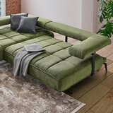 Welnova sedežna garnitura, tkanina olivno zelena | Shoptok.si