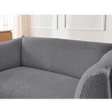 Bobochic Paris Temno siva sedežna garnitura iz tkanine bouclé 170 cm Giorgia – | Shoptok.si