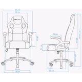 Uvi gaming stol chair hero, rdeč | Shoptok.si