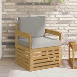  2 Komad Set vanjskih sofa Poliester Bijela i svijetlosiva | shoptok.hr