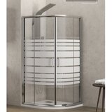 Karag tuš kabina New Flora 200 Serigrafato, 90x90x180 TKNFLS2004 | Shoptok.si
