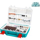 Total 420-dijelni set dodataka za mini bušenje (TAKMG4208) | shoptok.hr