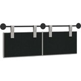  Držeće uzglavlje Zidne Oblačnosiva 150 x 55 x 5 cm tkanina - Siva boja oblaka 140 cm bez LED | shoptok.hr