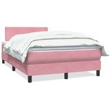 Box Spring krevet s madracem ružičasti 120x220 cm samt | shoptok.hr