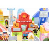  Drveni set Viga gradskih kocki daske figure | shoptok.hr