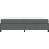  Krevet s opruga kutije Tamno siva Crna 140 x 190 cm | shoptok.hr