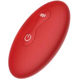 Lonely Rose Plug - punjivi, radio analni vibrator (crveni) | shoptok.hr
