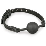 EasyToys - Fetish Collection Gag s silikonsko kroglico, črn Cene