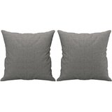  Dvosjed s jastucima tamnosivi 140 cm od tkanine | shoptok.hr