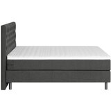 Welnova POSTELJA BOXSPRING 160 cm x 200 cm , tekstil antracit | Shoptok.si