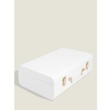 Stackers Bijela dekorativna kutija za pohranu od imitacije kože 50x30x15 cm – | shoptok.hr