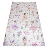 RugsX BAMBINO 61600 pralna preproga Ballerina za otroke protizdrsna - krema / roza 160x220 cm, (5000359057) | Shoptok.si