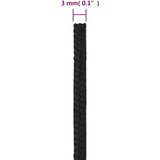  Vrv za čoln popolnoma črna 3 mm 250 m polipropilen, (21039907) | Shoptok.si