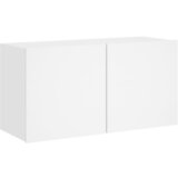 Maison Chic Stenska TV omarica - TV stojalo - Televizijska omarica bela 80x30x41 cm, (21700791) Cene