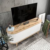 Kalune Design TV škrinja Smeđe-bijelo | Eponuda.ba