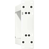  Noge kavne mize v obliki črke U 2 kosa Bela 30x(30-31) cm Jeklo, (21828662) | Shoptok.si