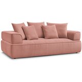 Bobochic Paris Rožnata sedežna garnitura iz šenilje 237 cm Whesley – | Shoptok.si