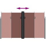 Bočna tenda na uvlačenje smeđa 200x1000 cm | Eponuda.com