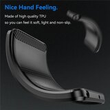 Techsuit Carbon Silicone maska za Honor 400 Lite – crna | shoptok.hr