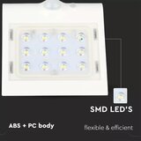 LED solarno zidno svetlo sa senzorom LED/1.5W/3,7V IP65 belo | Eponuda.com