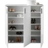 CARRYHOME omara za čevlje bela | Shoptok.si