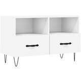 TV ormarić bijeli 80 x 36 x 50 cm od konstruiranog drva | shoptok.hr