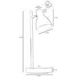 Opviq stolna lampa Otis, crna | Eponuda.ba