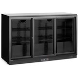 ARKTIC pultni frižider sa trostrukim kliznim vratima, 308L, crna, 220-240V/160W, 1350x520x(H)865mm u