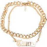 Urban Classics Accessoires Zodiac Golden Ankle Bull Cene