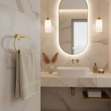REA Bath Držač za Ručnik Rea Til Četkano Zlato | shoptok.hr