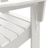 vidaXL 3-delni vrtni lounges set Beli HDPE | Shoptok.si
